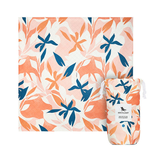 Picnic Blanket - Terracotta Tropics