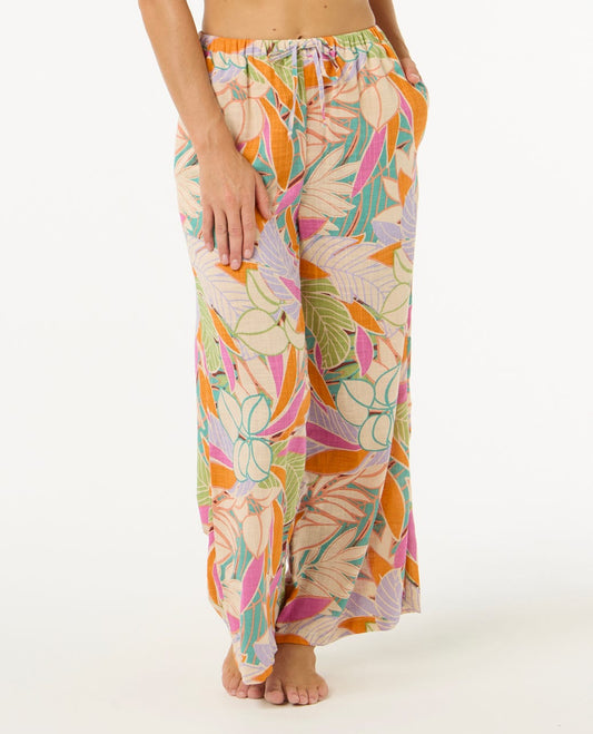 Cala Vadella Pants - Tan/Blue/Orange