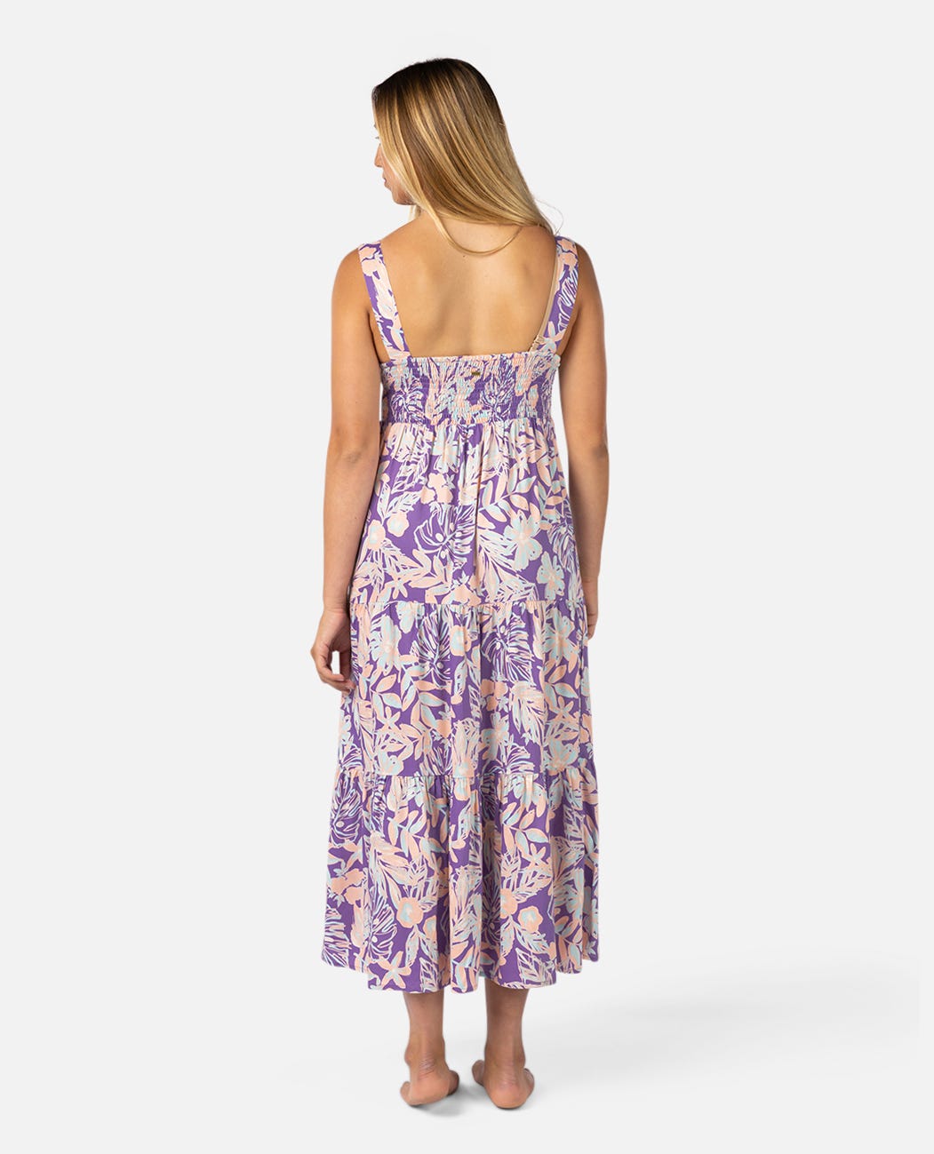 Palm Party Maxi Dress - Purple