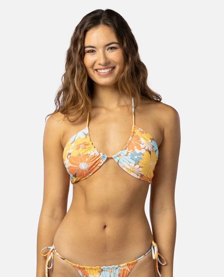 Sunrise Session Halter Top - Dusty Orange