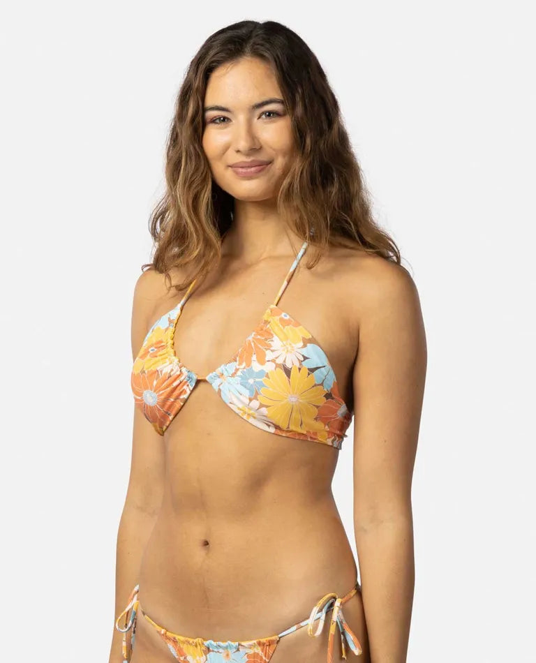 Sunrise Session Halter Top - Dusty Orange
