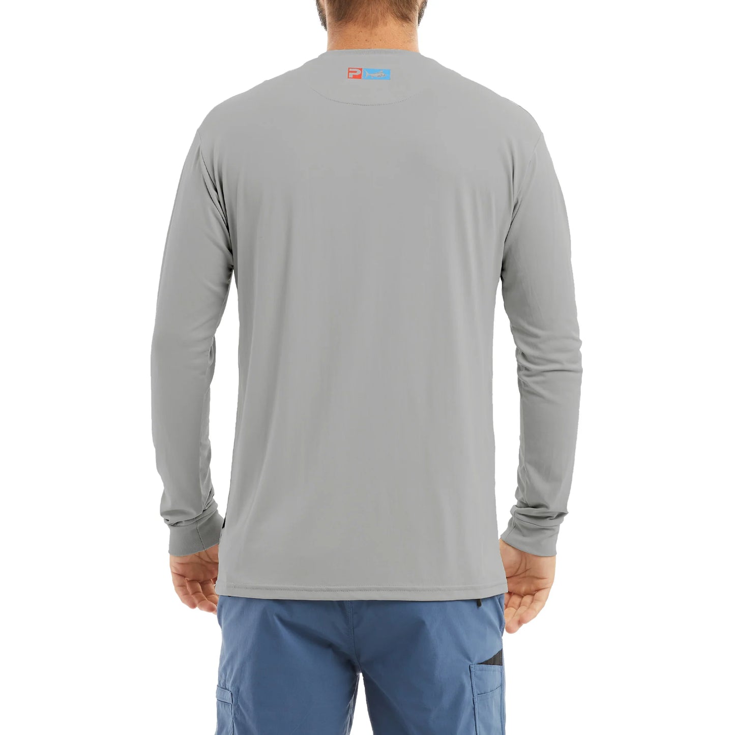 Long Sleeve UPF Sun Shirt - Aquatek - Light Grey