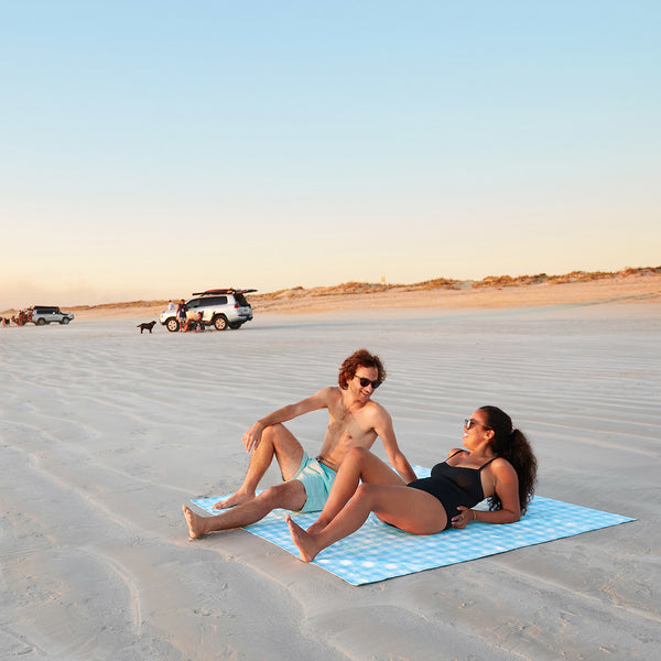 Beach/Picnic Blanket - Blueberry Pie