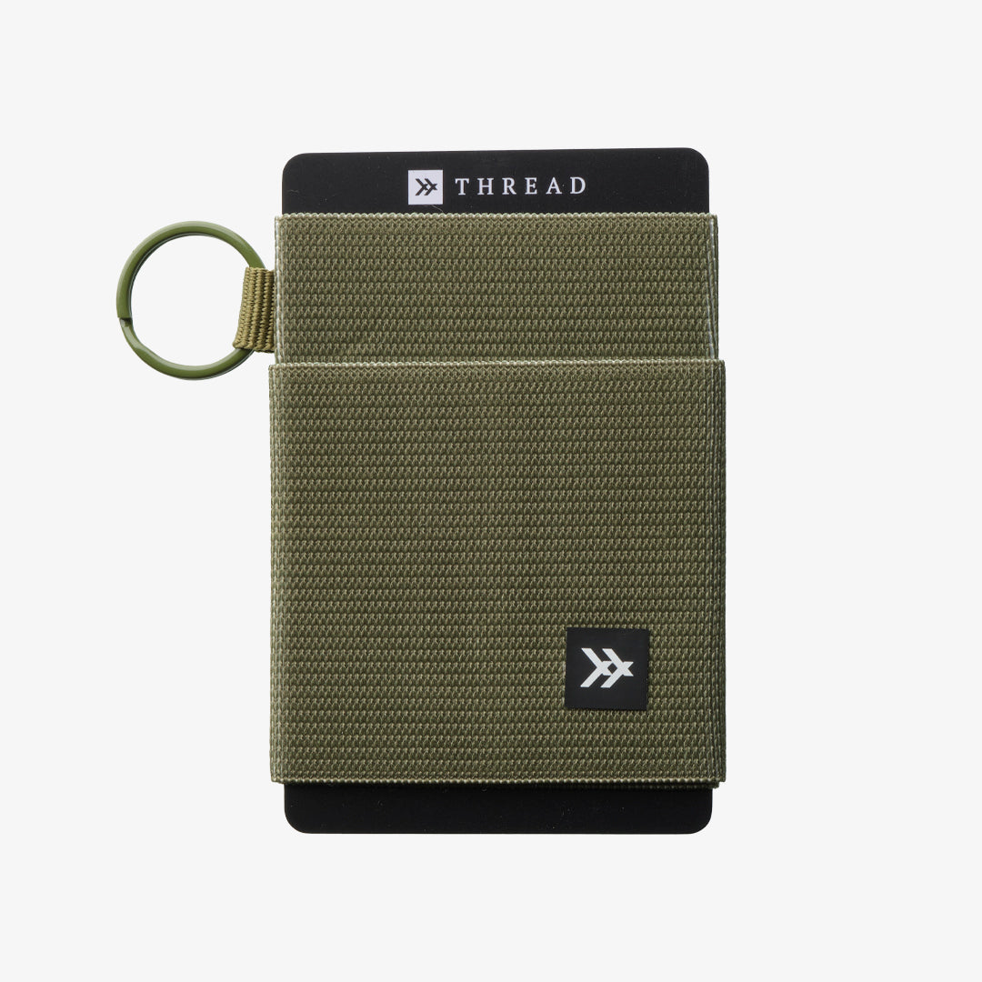 Elastic Wallet - Olive