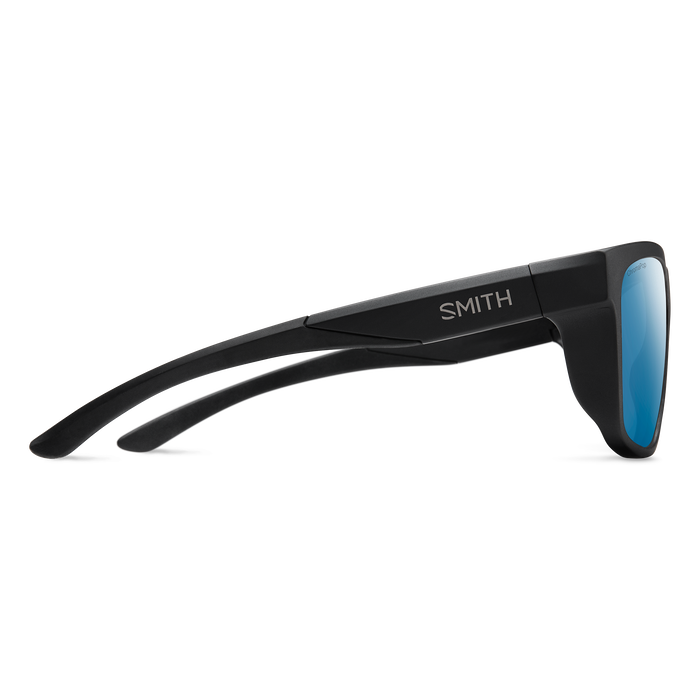 Barra Sunglasses - Matte Black/ChromaPop Polarized Blue Mirror