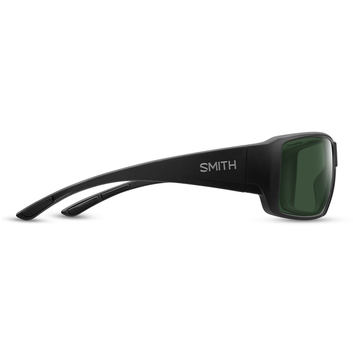 Guide's Choice XL Sunglasses - Matte Black/ChromaPop Polarized Grey-Green