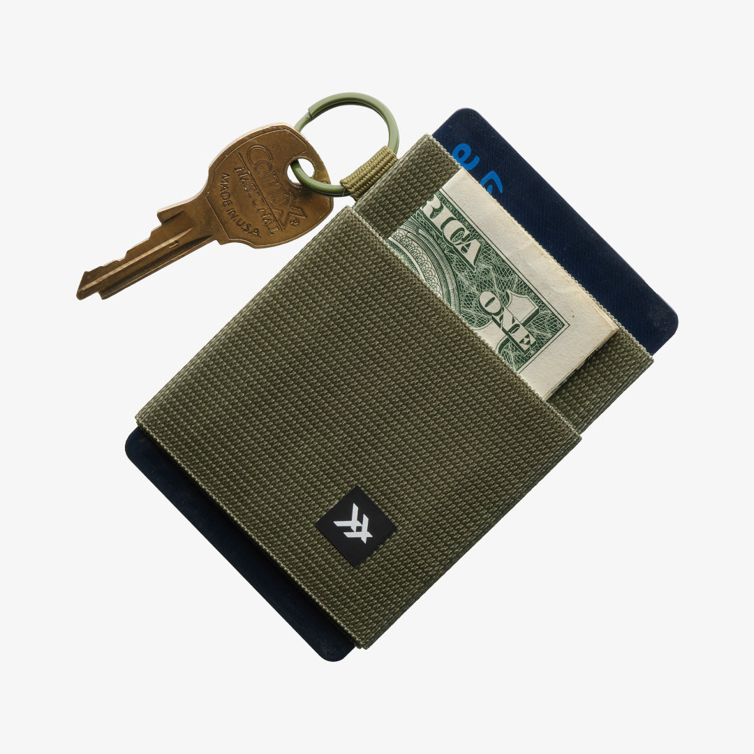 Elastic Wallet - Olive