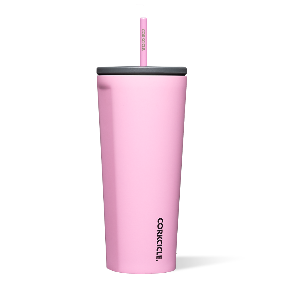 24 oz Cold Cup - Sun Soaked Pink