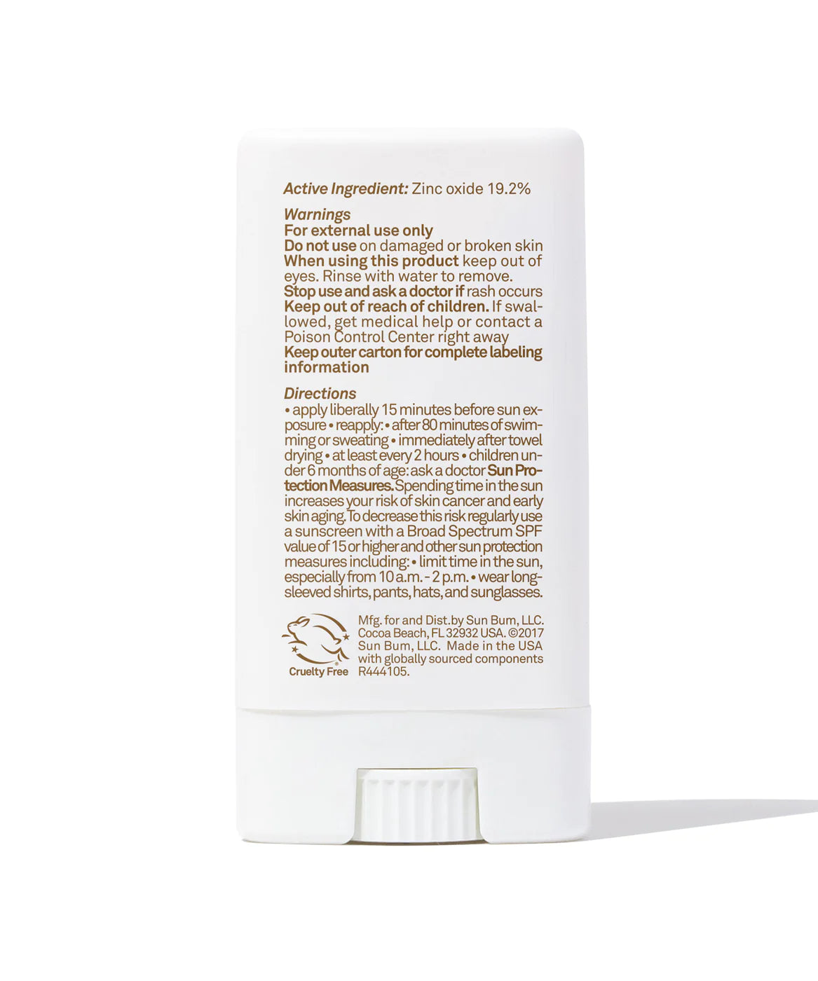 Mineral Sunscreen Face Stick - SPF 50