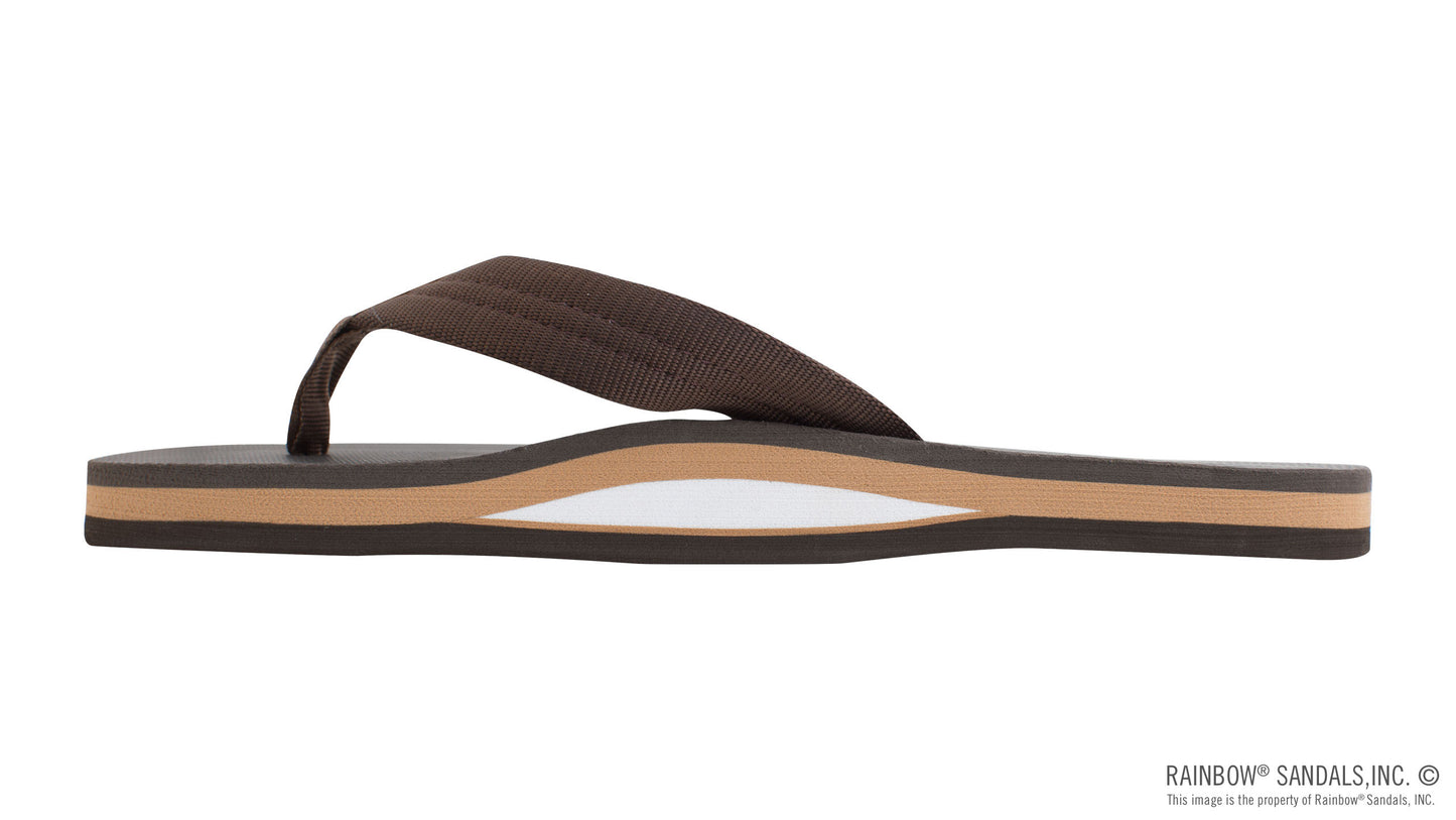 Classic Rubber Sandals - Brown