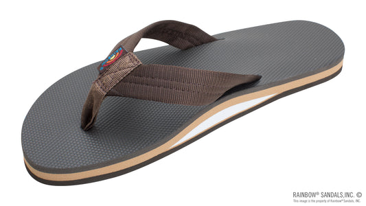Classic Rubber Sandals - Brown