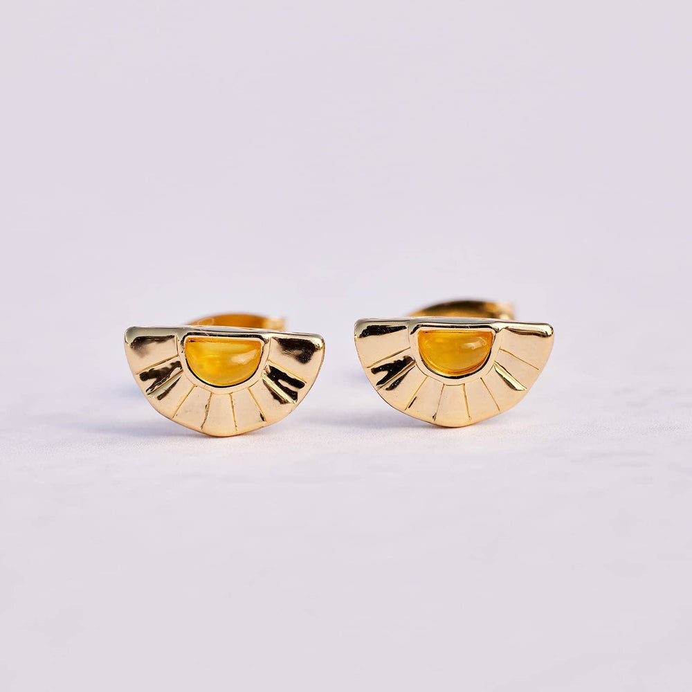 Earrings - Pacifica Studs - Gold