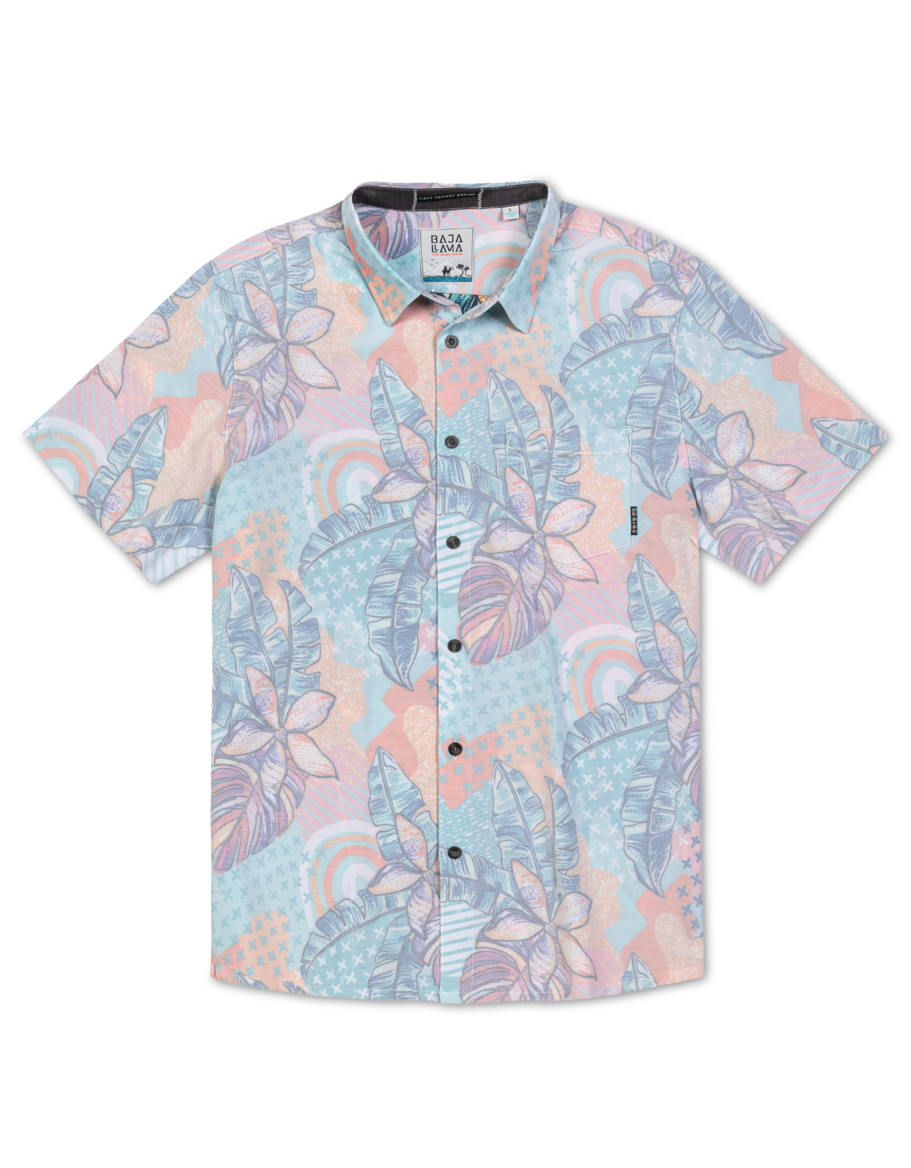 Vagabond Short Sleeve Button-Down Shirt - Prince of Rain