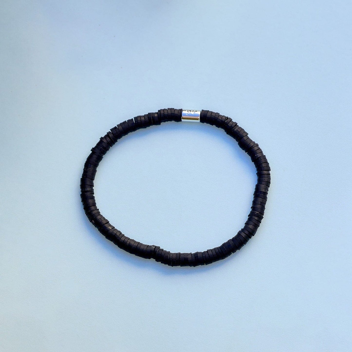Stretch Bracelet - Seascape - Black