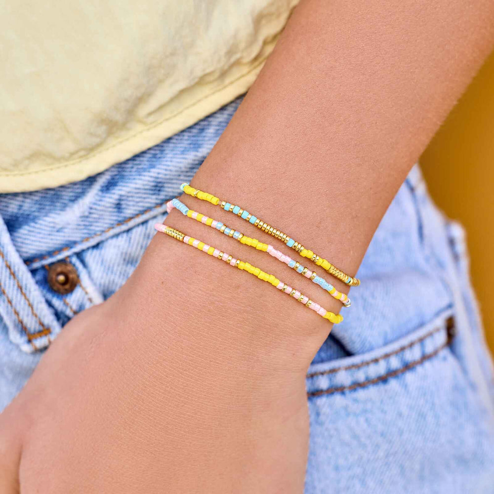 Stretch Bracelet (Set of 3) - Sunset Beach