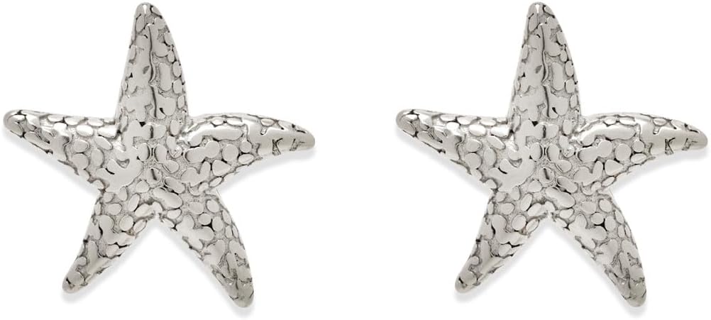 Earrings - Sea Star - Silver