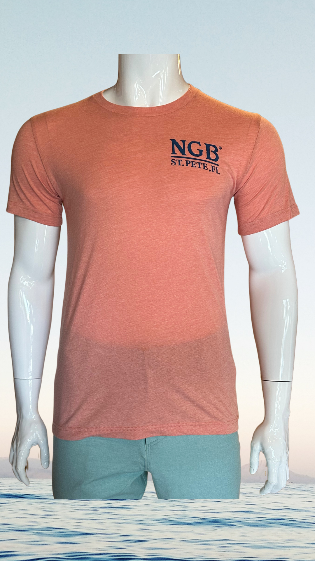 Short Sleeve T-Shirt - Sunset - Blue Saint Petersburg State