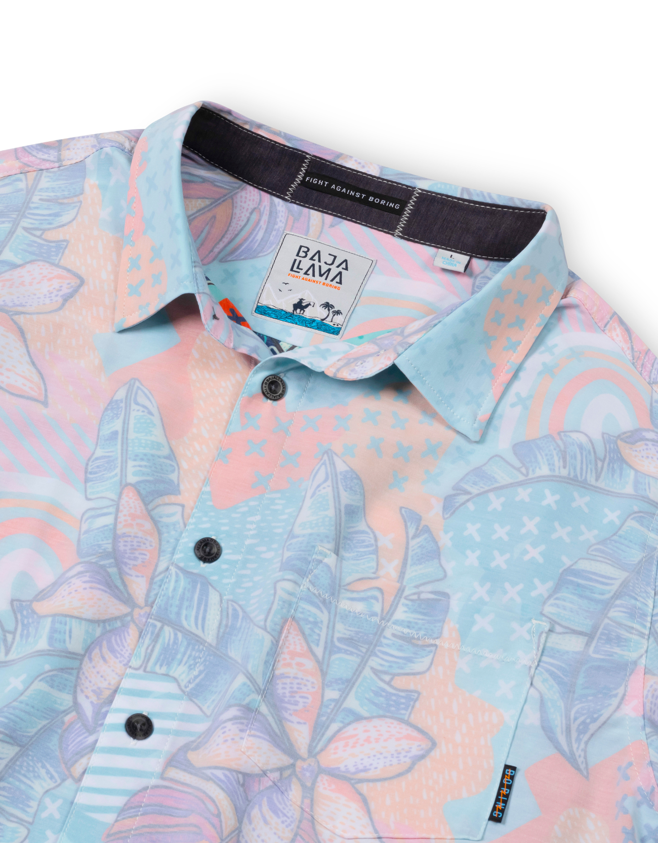 Vagabond Short Sleeve Button-Down Shirt - Prince of Rain