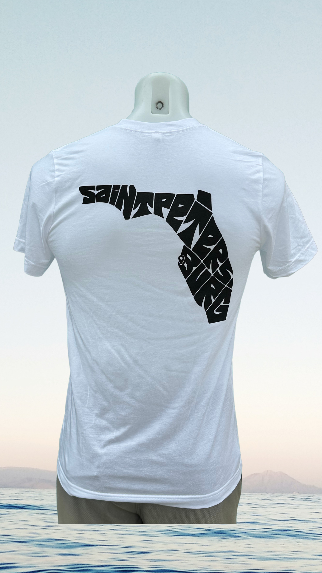 Short Sleeve T-Shirt - White - GCSS Black Saint Petersburg State