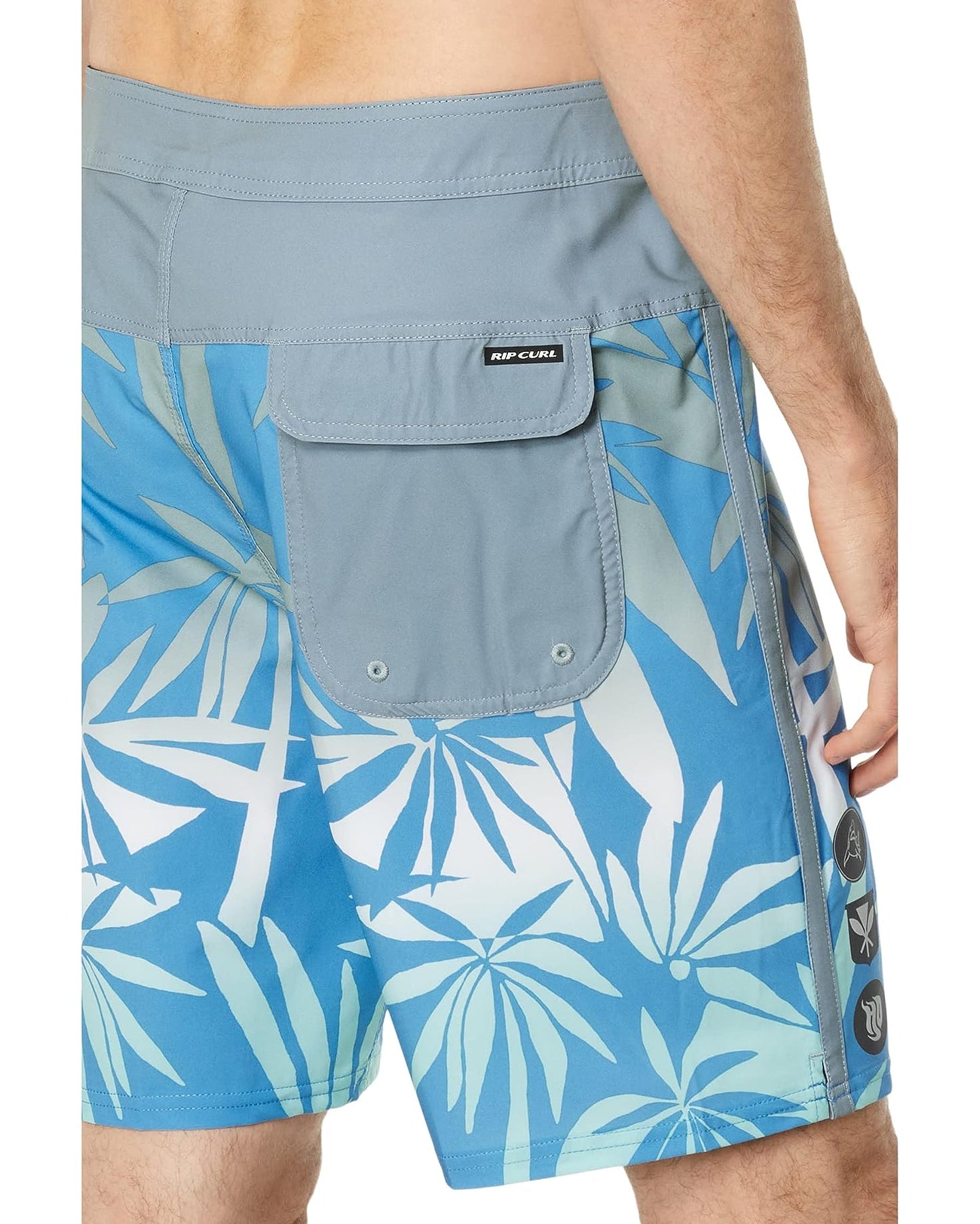 Mirage Mason Barrel Killa 19" Board Shorts - Mineral Blue