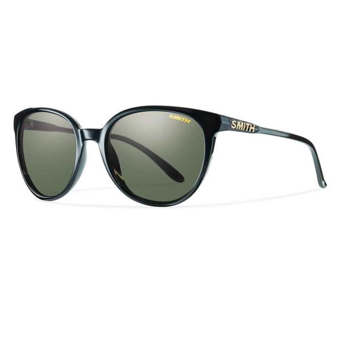 Cheetah Sunglasses - Black/Polarized Grey-Green