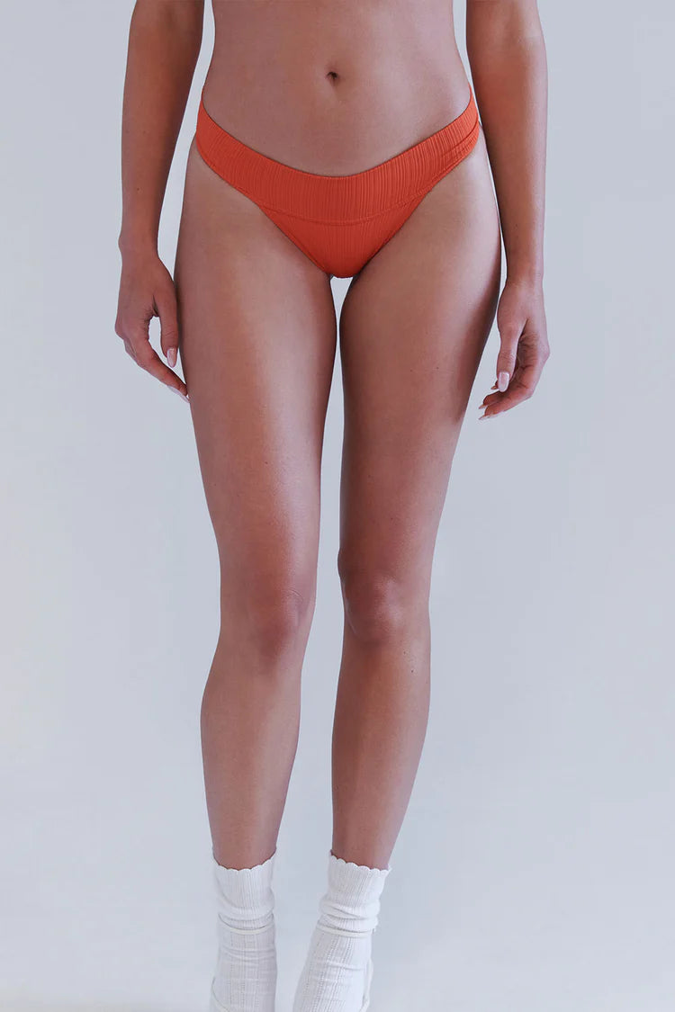 Nick Plisse Bottom - Mango