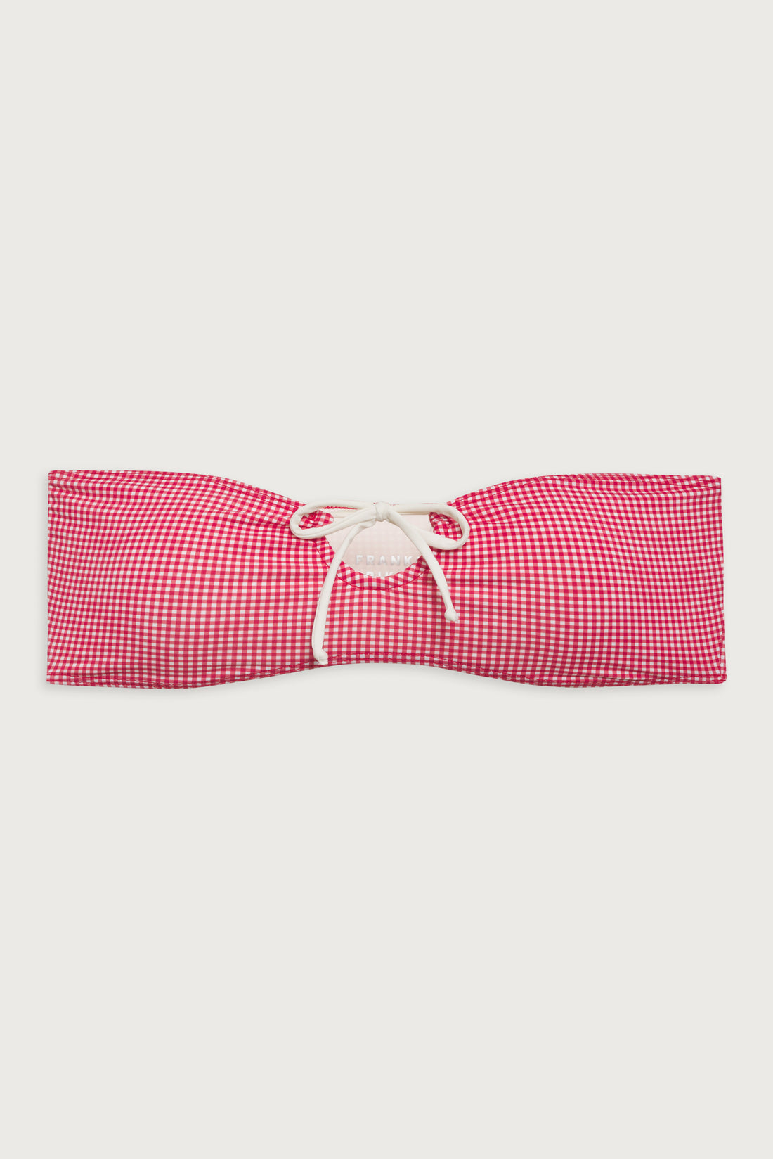 Meredith Top - Ladybug Gingham