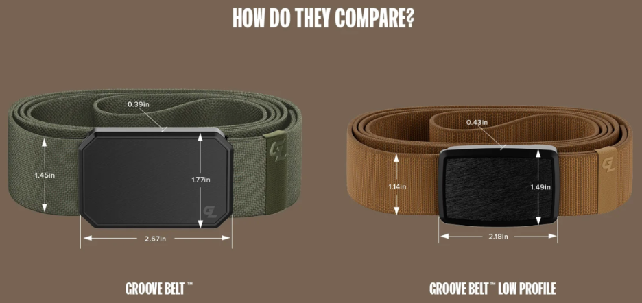 Groove Belt - Flat Earth/Gun Metal