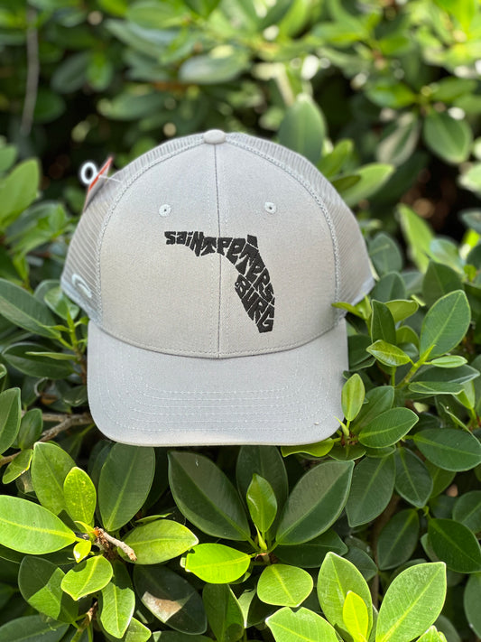 Snap-Back Trucker Hat - Steel Grey - Saint Petersburg State