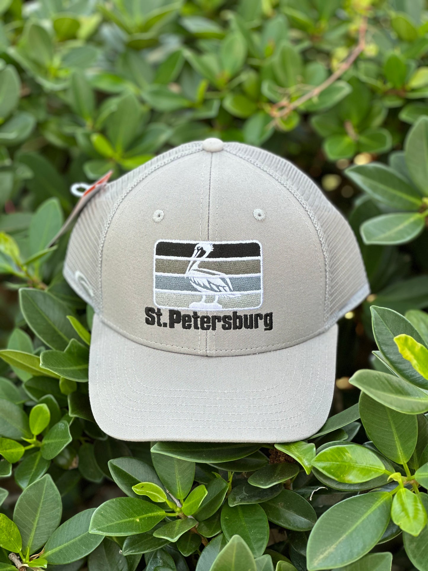 Snap-Back Trucker Hat - Steel Grey - Greyscale Pelican