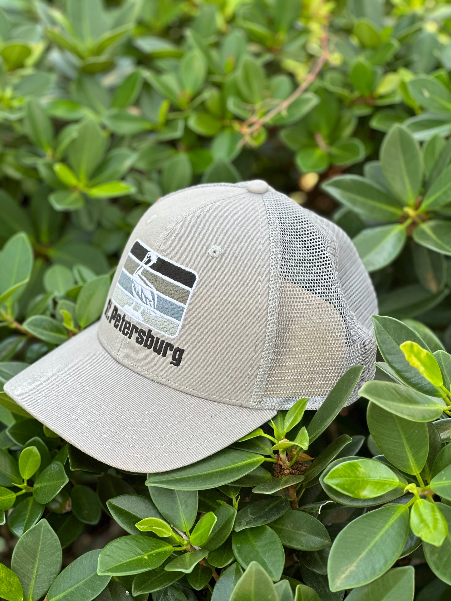 Snap-Back Trucker Hat - Steel Grey - Greyscale Pelican