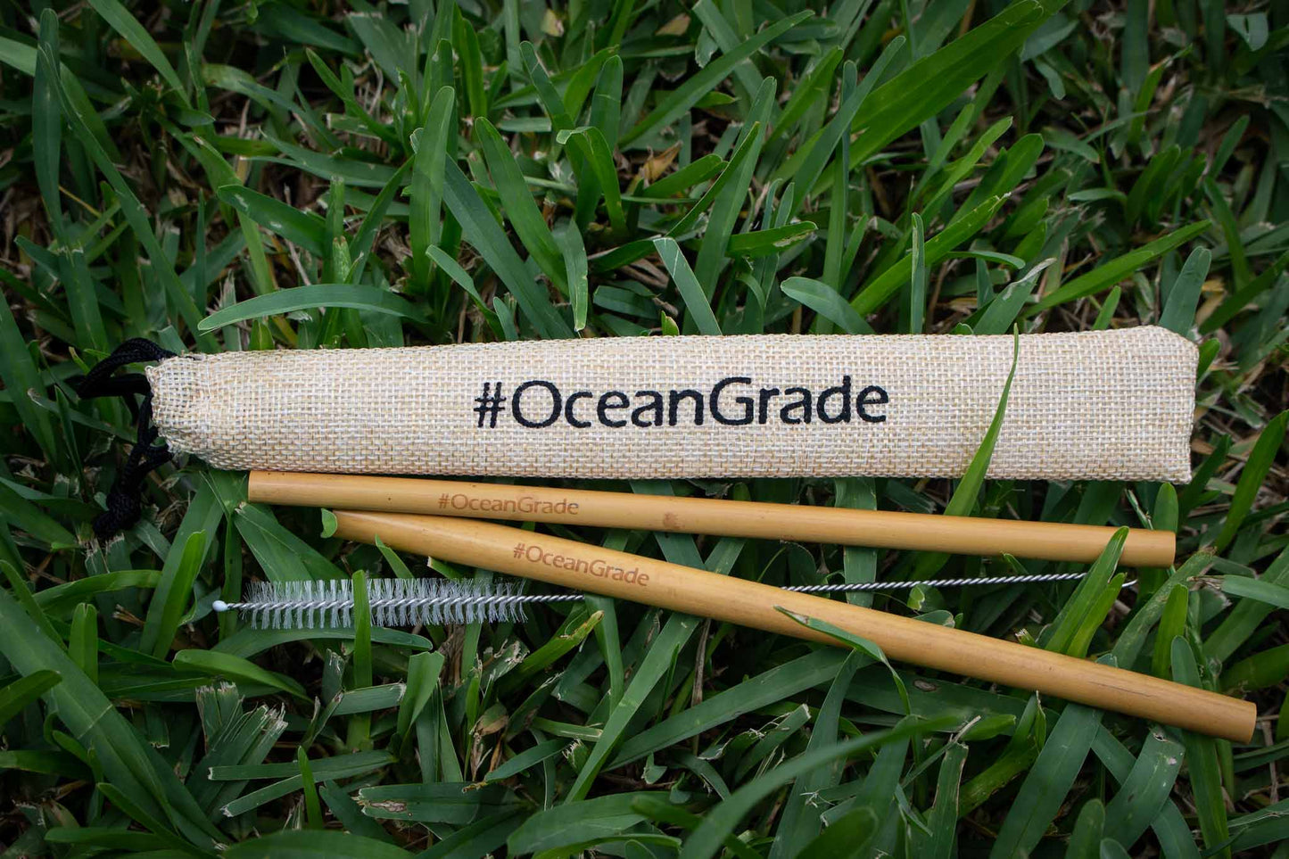 Reusable Bamboo Straw Kit