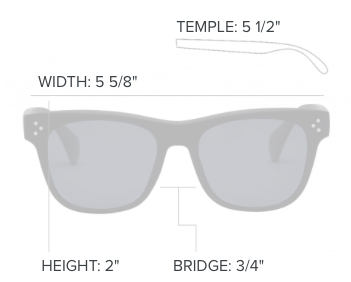 Liam Sunglasses - Navy/Smoke