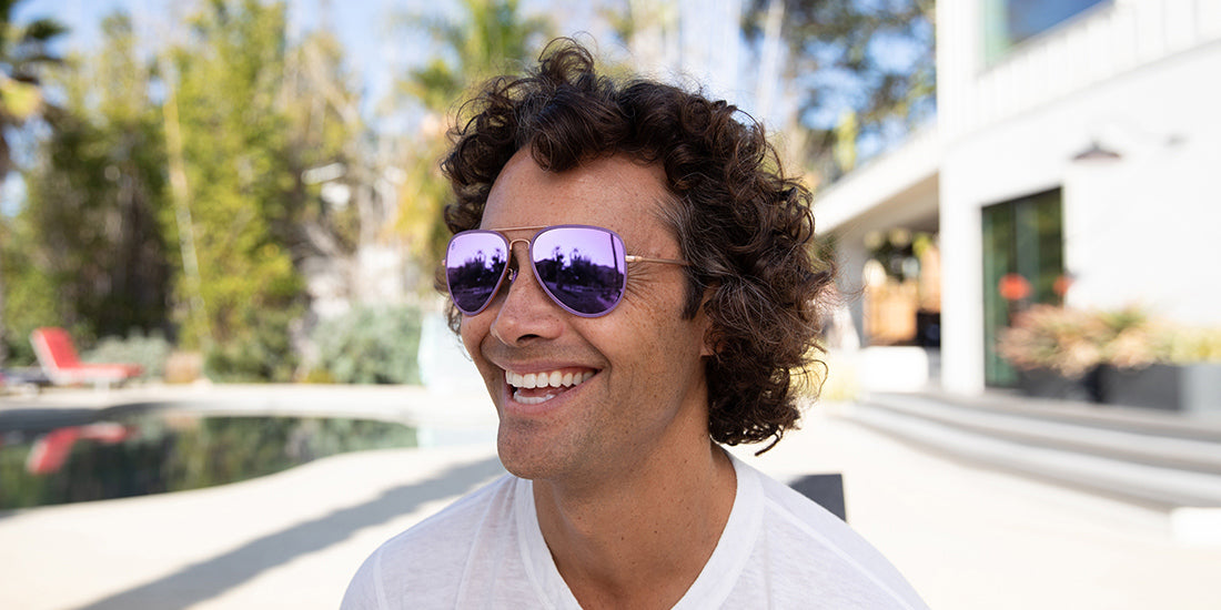 A-Series Sunglasses - Lilac Lacey