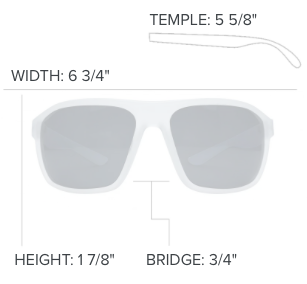 1st Mate Sunglasses - Clear/Smoke