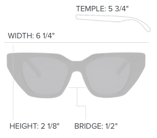 Sienna Sunglasses - Black/Smoke