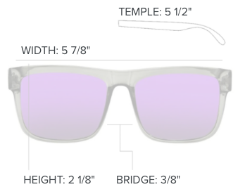 V-Lander Sunglasses - Black/Smoke