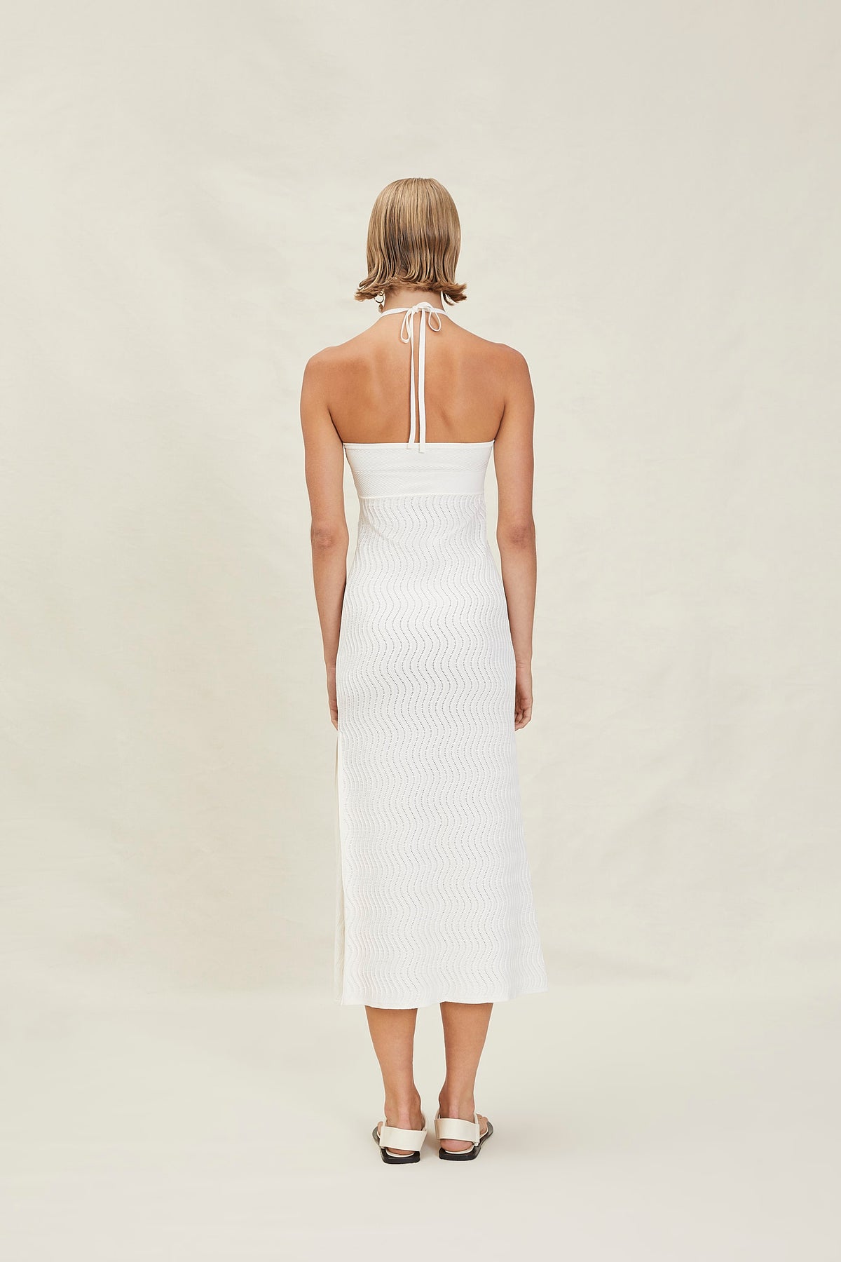 Clementine Midi Dress - Off-White