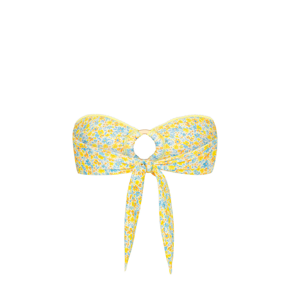 Decorative Strapless Bikini Top - Dreamy Daze
