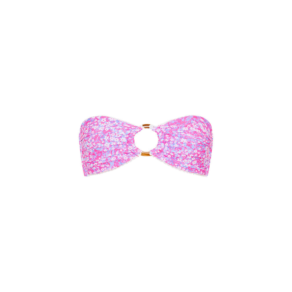 Strapless Bandeau Top - Grape Spritz