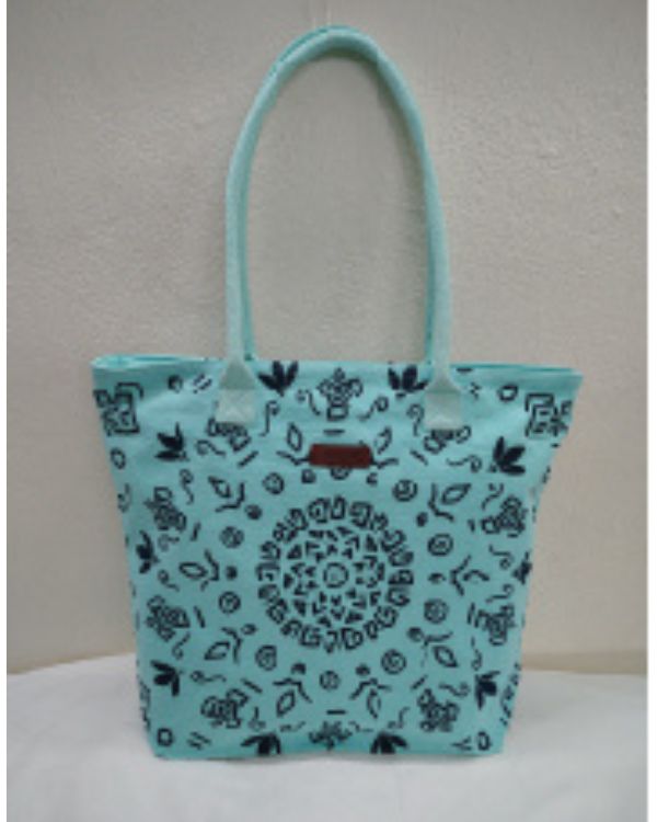 Beach Tote - Mandala (Seaglass)
