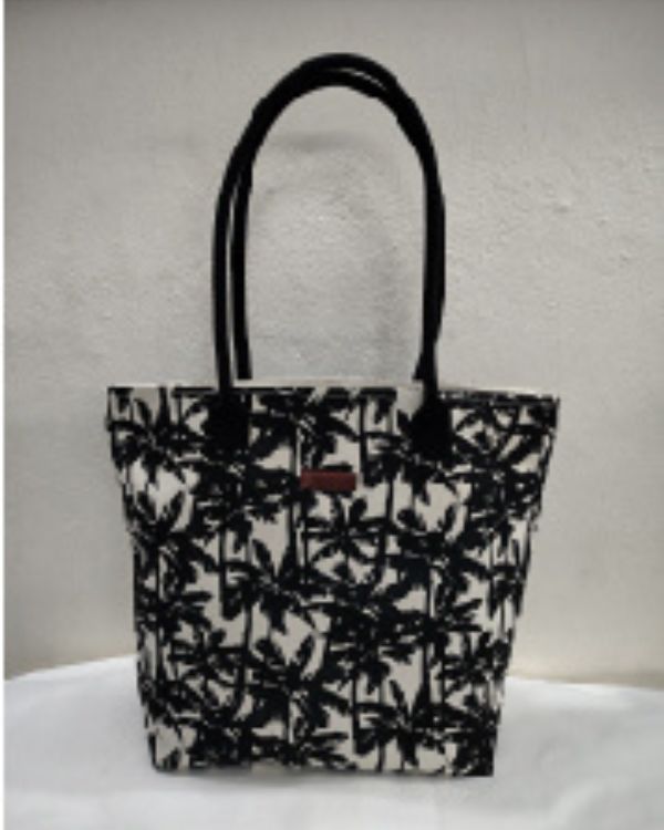 Beach Tote - Palm Beach (Black)