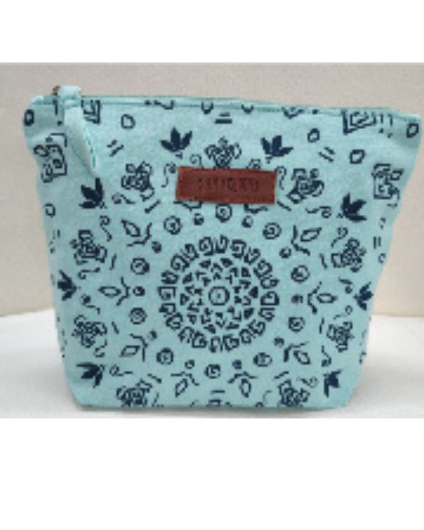 Zipper Pouch - Mandala (Seaglass)