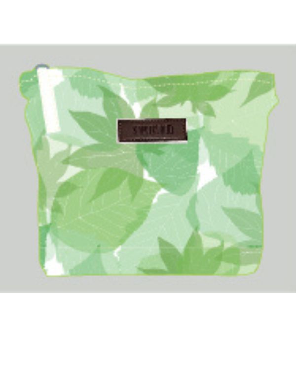 Zipper Pouch - Leaves (Green)
