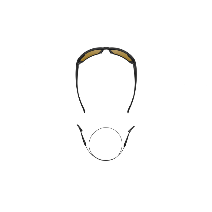 Integrated Leash Eyewear Retainer