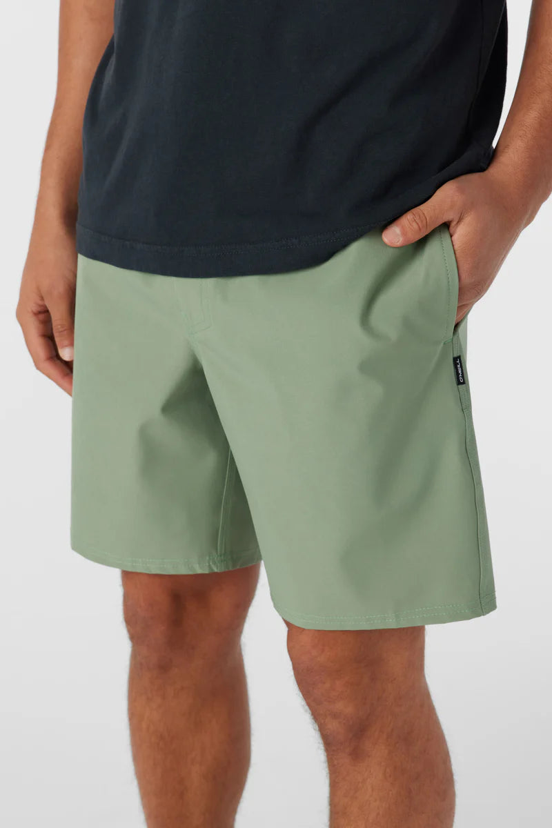 Reserve 18" Elastic Waist Hybrid Shorts - Sage