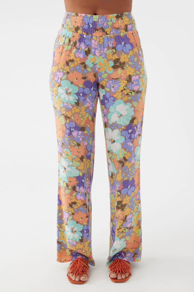 Johnny Sami Floral Pants - Orange/Purple