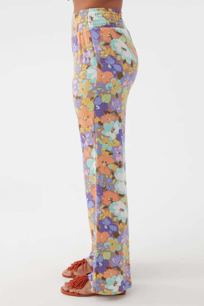 Johnny Sami Floral Pants - Orange/Purple