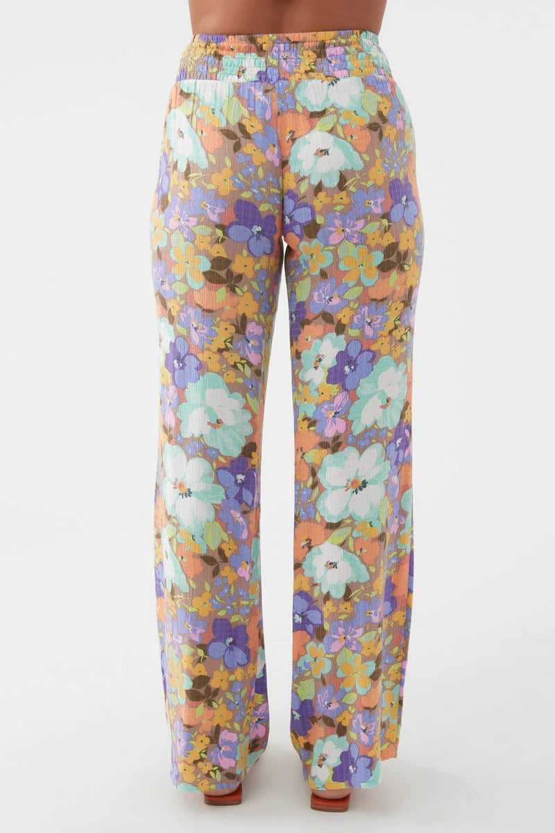 Johnny Sami Floral Pants - Orange/Purple