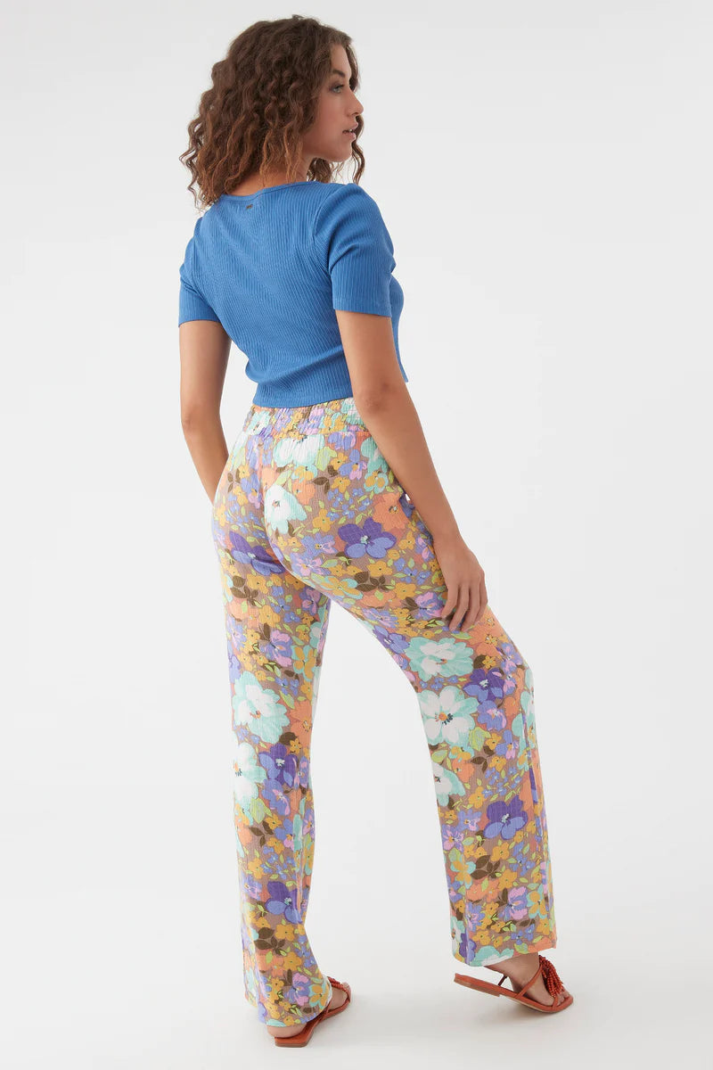 Johnny Sami Floral Pants - Orange/Purple